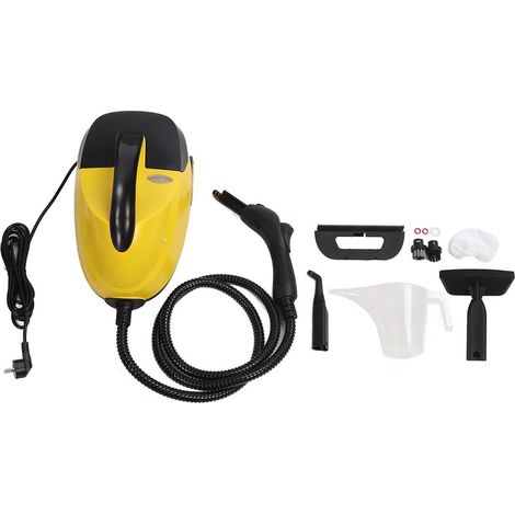 Nettoyeur Vapeur Multifonction 1,8L 2000W Portable Haute Température Pression pour Sols, Tapis, Maison et Voiture, Réservoir 1,8L, Prise UE 220-240V (1/5)