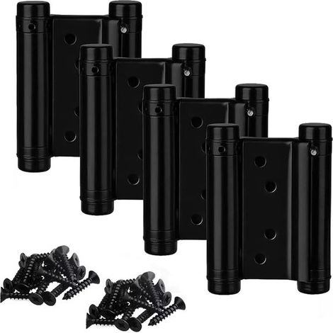 Bisagras para puertas de 3 pulgadas - Doble acción - Acero inoxidable (1/5)