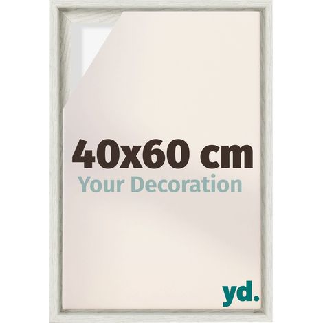 Your Decoration - Cadre flottant - Peinture À La Chaux - Cadre en caisse américaine pour toile sur chassis - MDF - Lyon (1/5)