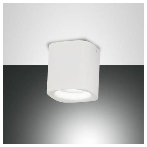 SMOOTH SPOT BIANCO 1 LUCE ATTACCO GU10 IP44 IN ALLUMINIO (1/3)