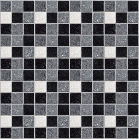 Mosaiktapete Fliesentapete Badezimmer Küche Toilette Wandaufkleber Selbstklebende wasserdichte ölbeständige PVC-Tapeten 10  10cm  19St (1/5)