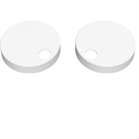 Toilet Seat Cover Caps White NTS004/007