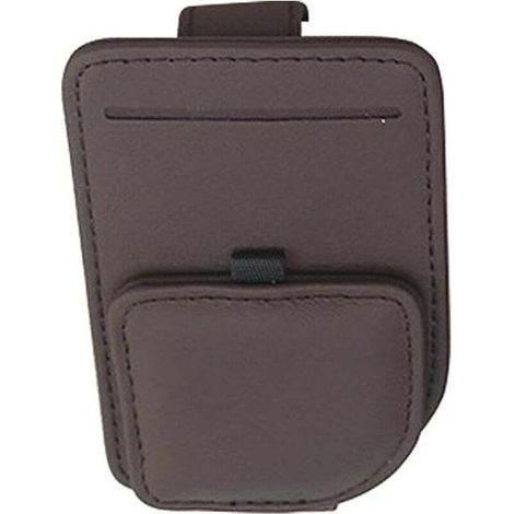 Porte-lunettes de soleil pour visière de voiture, clip de carte de ticket, pochette de rangement pour pare-soleil de voiture, clip de carte de ticket, clip de lunettes de soleil pour visière de (1/4)
