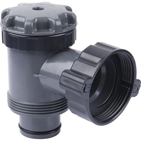 Ulisem Einlass-/Auslassventil, Ersatzteile für Aufstellpoolfilterpumpen, für 38-mm-Schlauch, 2er-Pack (1/4)