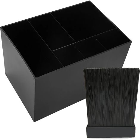 Boîte de rangement pour ciseaux et peignes de coiffure, organisateur et porte-outils de coiffure (1/5)