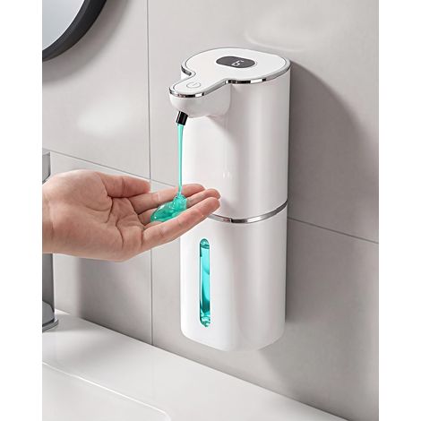 6 Niveaux Distributeur Savon Automatique Liquide, Mural, Écran Digital (1/5)