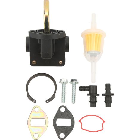Ortviai Kit de pompe à carburant pour moteur Kohler CV13S/CV14S/CV15S/CV16S – Filtre + joint torique + pièces en ABS et métal