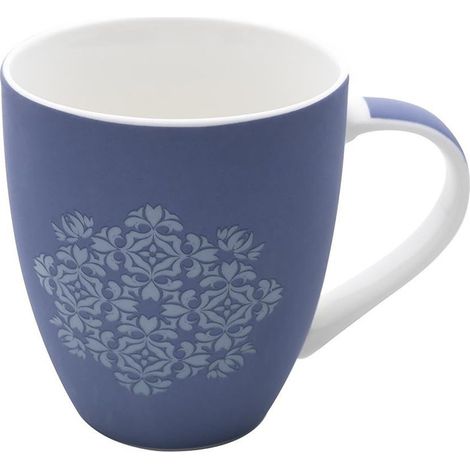 Taza de mayólica Florina Blue de 500 ml NBC (1/4)