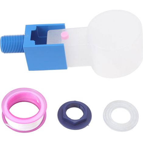 Vanne de contrle du niveau d'eau ABS filetage externe G1/2 contrle automatique du flotteur d'eau pour l'entrée d'eau du réservoir d'eau (1/5)