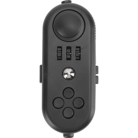 Tragbares Anti-Stress-Sensorikspielzeug – Schwarzer Fidget-Controller zur Entspannung und gegen Angstzustände (1/5)