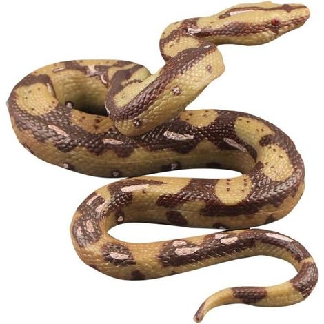 Jouet serpent réaliste en caoutchouc pour farces d'Halloween (1/4)
