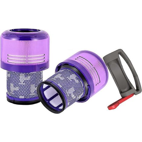 HEPA filtres de rechange pour V15/V11 Detect/Absolute/Submarine,Replaces pièce No.970013-02,avec on/Off Button Clamp (1/5)