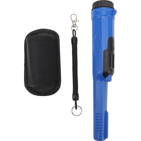 Wasserdichter Metalldetektor für die Schatzsuche, hohe Empfindlichkeit, blauer und schwarzer Peiler (1/5)