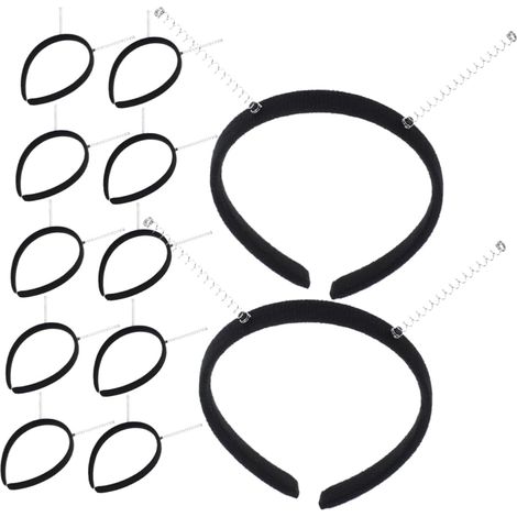 20pièces Serre-têtes à Antennes à Ressorts Accessoires de Cheveux pour DIY Halloween et Soirées Costumées (1/5)