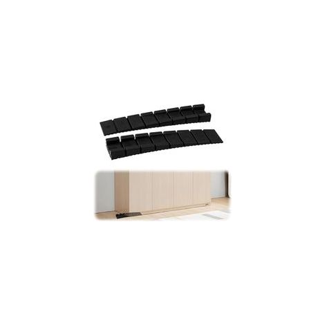 Lot de 24 cales pour meubles, cales en plastique, cale universelle 8 x 20 x 98 mm, meuble porte calage ajustement table armoire cuisine (1/5)
