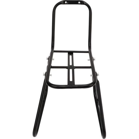 Verstärkter Frontgepäckträger aus Stahl für Radreisen, geeignet für Mountainbikes. (1/5)