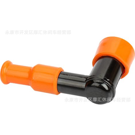 Moto, quad, VTT, véhicule tout-terrain, moto de route, capuchon de bougie d'allumage orange haute tension CG125-250 cm³ (1/5)