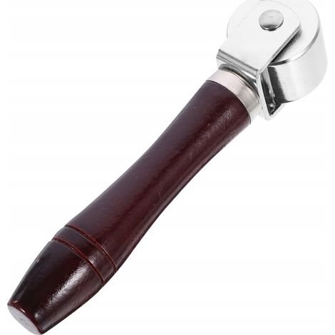 Rullo Mano Leggero Cuoio Manico Legno Confort (1/4)