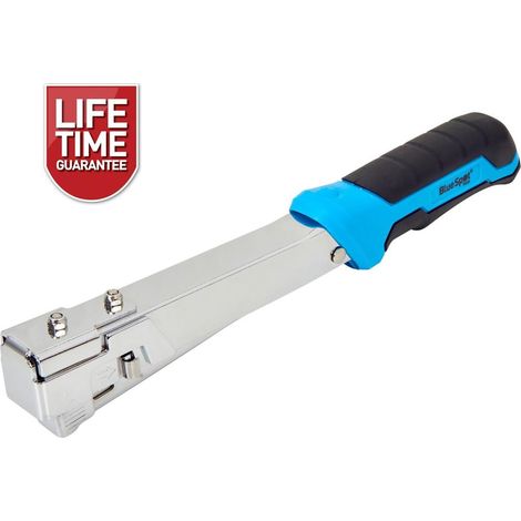Bluespot Hammer Tacker Staple Gun Stapler Craft Carpeting Upholstery 6-10mm 3511