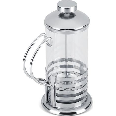 Tbest théière à filtre Cafetière en verre en acier inoxydable filtre français thé cafetière presse piston (1/4)