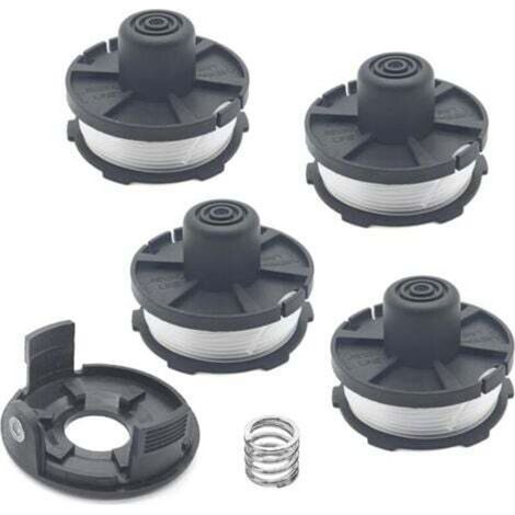 Accessori per tosaerba, bobina di ricambio per la testina, 196146-9 195858-1 Include 4 bobine/1 copri-testina/1 molla, testina per decespugliatore
