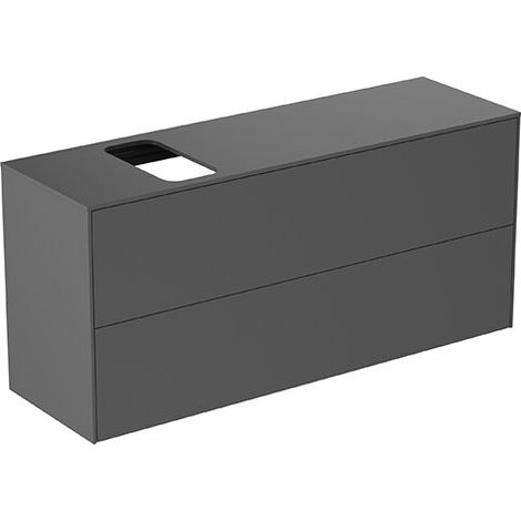 IDEAL STANDARD T3950Y2 Armoire sous-lavabo Conca, 2 tiroirs (1/2)