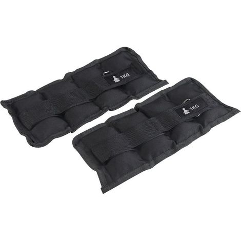 FITPADDY AKWW2X1BK poids pour poignets 2 kg Noir (1/3)
