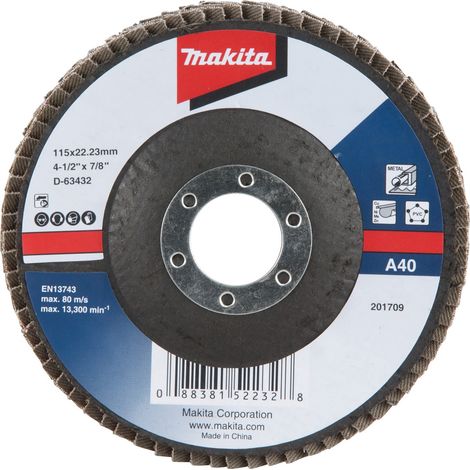 Makita  Disco  de  láminas  115  mm  A60  -  D-63448