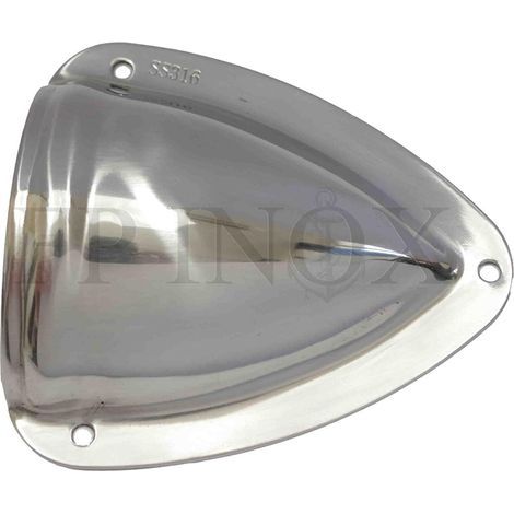 Air Intake Vent, 316 Stainless Steel Cable Gland, 95x89mm, For Ventilation and Cabling (1/4)
