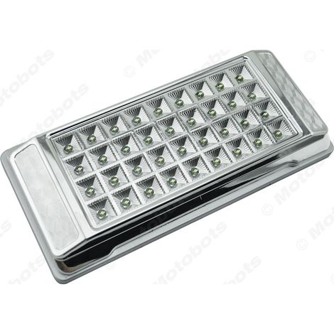 Hot-selling 12V universal automotive interior ceiling light, LED reading light, 36LED interior roof light, white. (1/4)