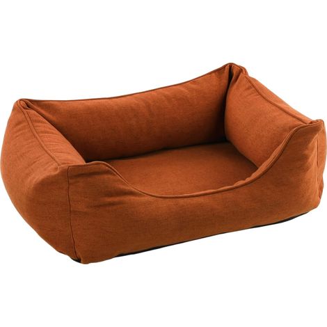 Lit Ziva pour Chien Chat - Coussin pour Chien Chat - Panier pour Chien Chat - 65x50x20cm - Lavable - Fond Anti-dérapant - Housse Amovible Lieu de Couchage Doux et Confortable (1/3)