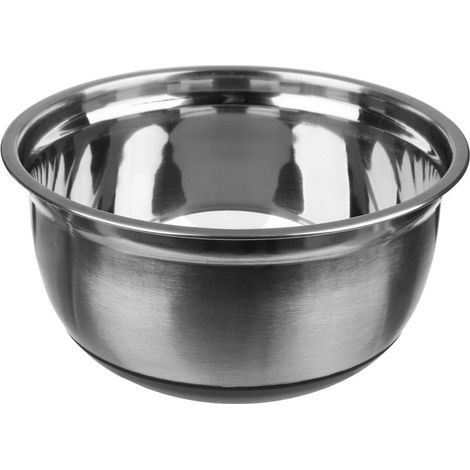 Ciotola inox con base antiscivolo da 2,5 l (1/3)