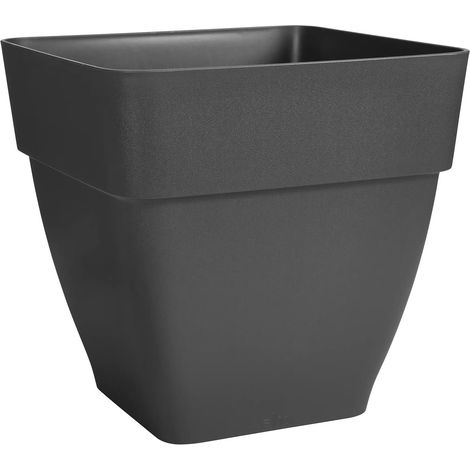 Elho Pflanztopf Vibia Quadrat 36,4 x 36,4 x 35,6 cm anthrazit BlumentÃƒÂ¶pfe & ÃƒÅ“bertÃƒÂ¶pfe (1/5)