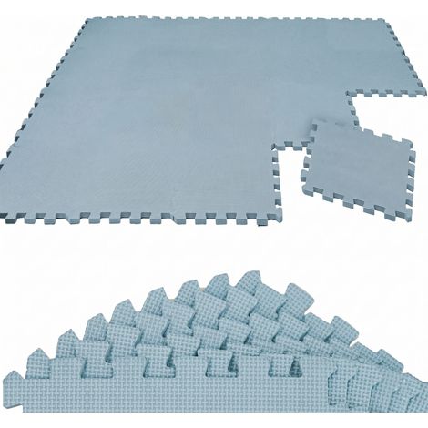 18 Pezzi Tappeto Gioco Bambini - 30x30 Tappetti Giochi Neonati - Tappeto di Gomma