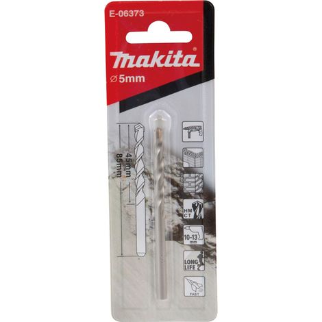 Makita Punte da trapano TCT a codolo diritto 5X85MM marca