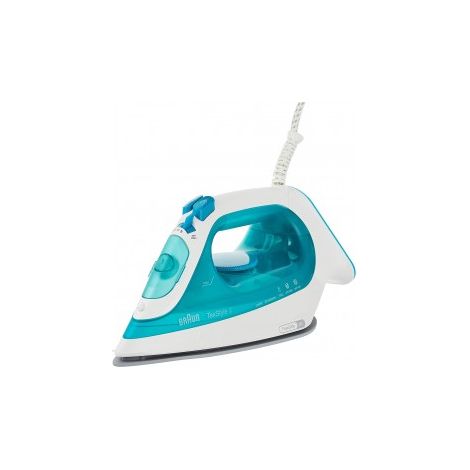 Ferro da Stiro Braun SI 3041 GR a Vapore Piastra in Ceramica Turchese Bianco 2350 W (1/4)