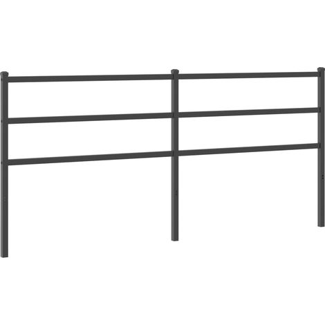 Tête de lit,Panneau décoratif métal noir 193 cm CFW1084749 (1/5)