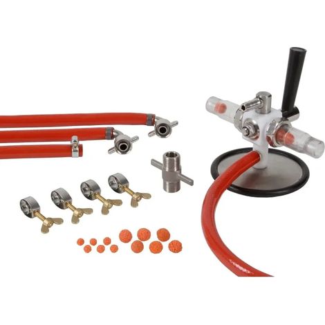 Kit Nettoyage Tuyaux Bière DELFIN - Éponges et Tablettes pour 7/10mm, Hygiène Pro (1/2)