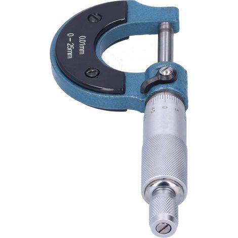 Micromètre Haofy 0-25 mm, outil de mesure résolution 0,01 mm avec (1/5)