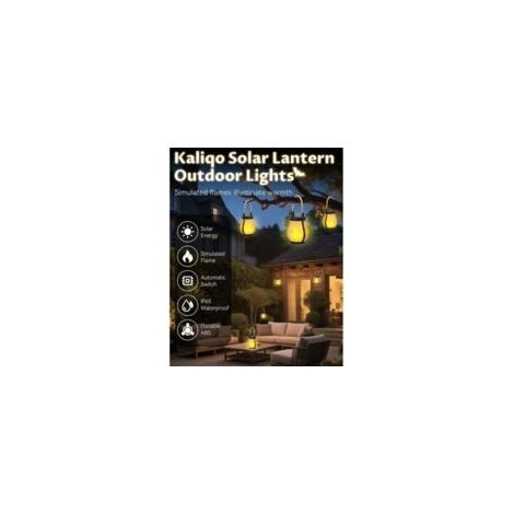 Solar-Laternen für den Außenbereich, Hanfseil-Flammenlichter, Solar-Lichter mit tanzender Flamme, geeignet für Camping, Gartendekoration usw., 2 Stück - Crezuo