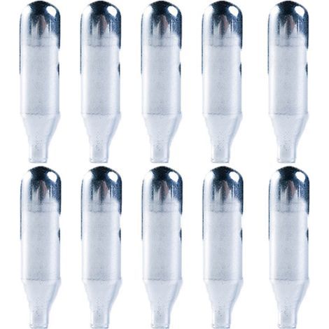 10 Cartouches de CO2 pour Soda Siphon, Accessoires Machine à Eau Pétillante, Recharge Gazéification (1/5)