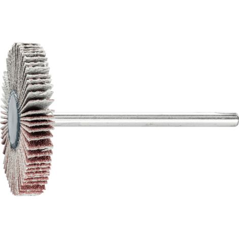 PFERD TOOLS Korund Fächerschleifer F Ø 30x5 mm Schaft-Ø 3 mm A150 für Feinschliff und Finish 10 Stk (1/5)