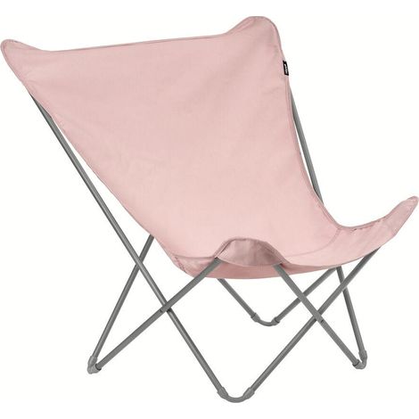 Breiter Butterfly Chair - Pop Up XL - Airlon - Rosa Rose - Lafuma Mobilier