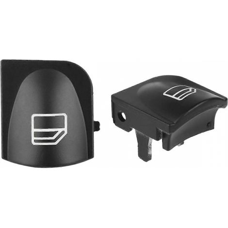 Cache-boutons de lève-vitres compatibles avec Mercedes W203 W208 Classe C CLK, réparation des interrupteurs de lève-vitres avant gauche et d (1/2)