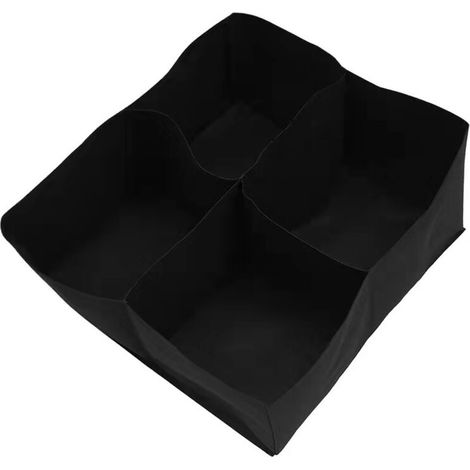 Sac De Culture Surélevé - Tissu Non Tissé Respirant - Pour Potager Rectangulaire En Intérieur Ou Extérieur - 1 Pièce
