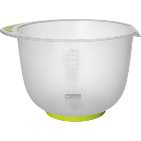 Bol mélangeur de cuisine avec verre doseur 16,5 cm, 1,5 l (1/4)