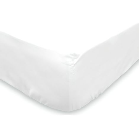 Protège matelas matelassé 2x80x190 cm pour lit à têtes et pieds relevables anti-acarien