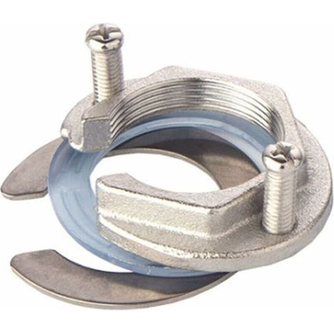 Kit D'écrous De Fixation De Robinet en Acier Inoxydable Pour Empêcher Les Robinets de Cuisine et De Salle De Bain De Se Desserrer, Connecteur De Type écrou à Un Trou 32 mm (1/5)