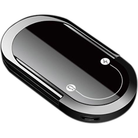 Briquet électrique rechargeable 2 en 1 et support de téléphone. Coupe-vent, portable et élégant. Idéal pour les voyages, le bureau et les cadeaux. (1/5)