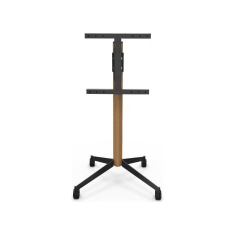 039340-ERARD Pied TV Mobile ou Fixe pour écrans de 40’’ à 85’’ en bois (1/3)